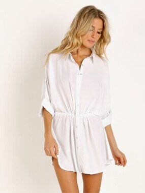 L*Space Pacifica Tunic in White Size XS/S